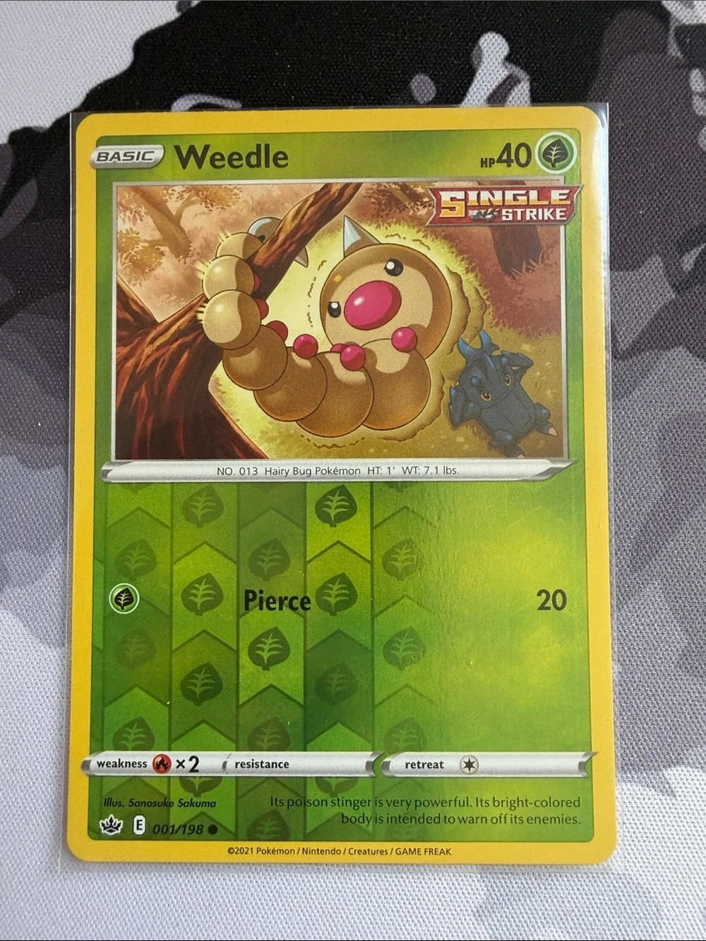 Weedle, Kakuna & Beedrill Pokémon Evolution Reverse Holo Lot 🐝 | 4 Cards ✨5/$25
